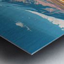 An illustration poster design Peru South Americ 6 Metal print