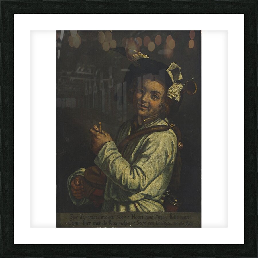 After Abraham Bloemaert ca.1564 1651 Dutch PORTRA Picture Frame print