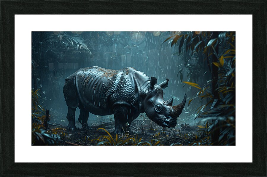 A minimalist studio shot capturing the vulnerab 7 Picture Frame print