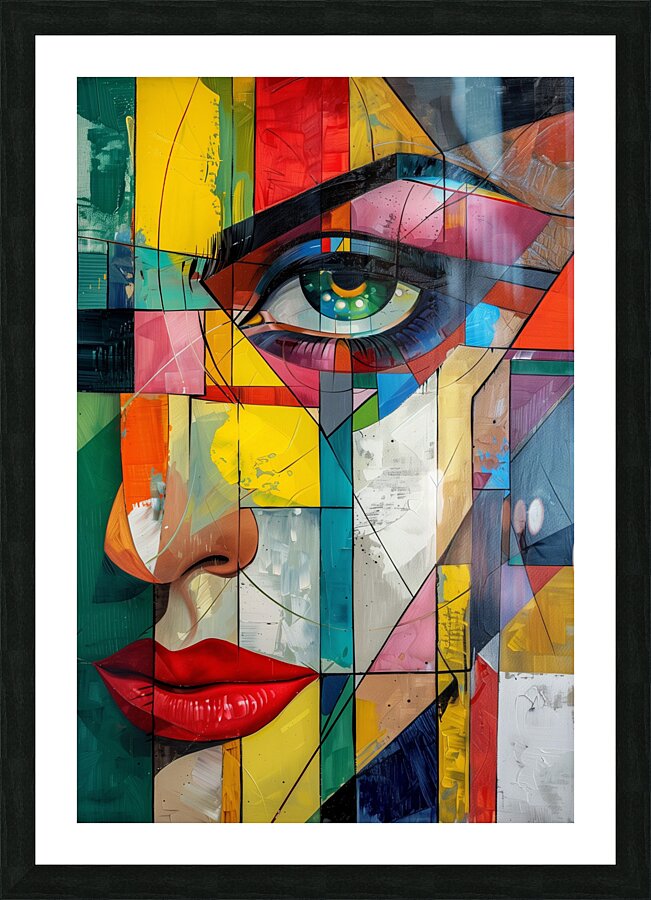 Art abstract  oil painting    ar 23   style raw 6 1717992237.3733 Picture Frame print