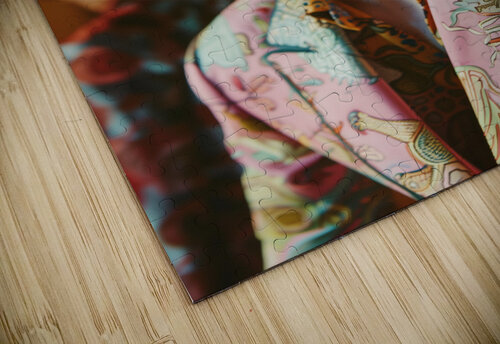 A cool MAN 90s model wearing rectangular glasse 7 ASAR STUDIOS puzzle