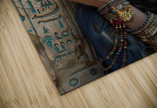 a painting with watercolors soft pastels and wo b ASAR STUDIOS puzzle