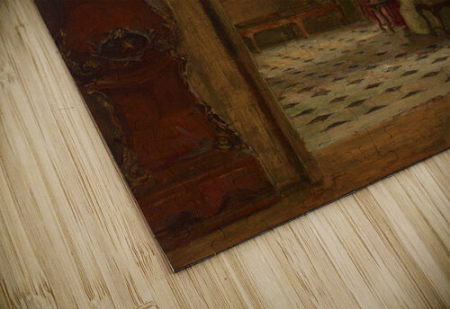 WALTER GAY AMERICAN FRENCH 1856 1937 Untitled Int ASAR STUDIOS puzzle