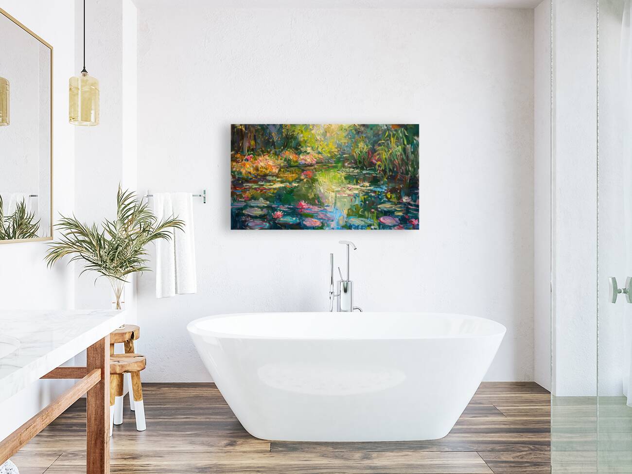 A Day in Giverny Capturing the Gardens Vibrant  2 Reproduction