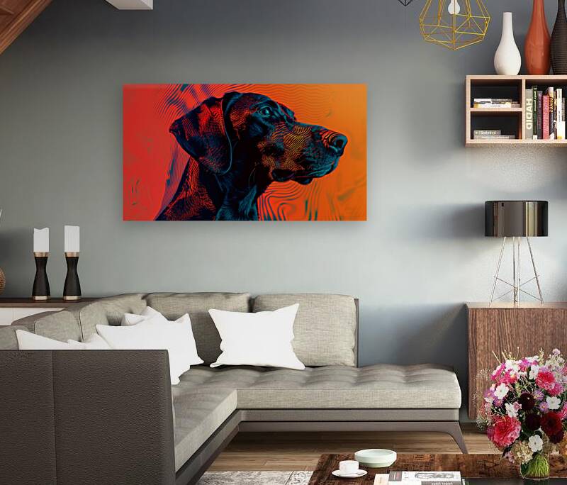 A minimal and weird design with a color scheme  e Reproduction