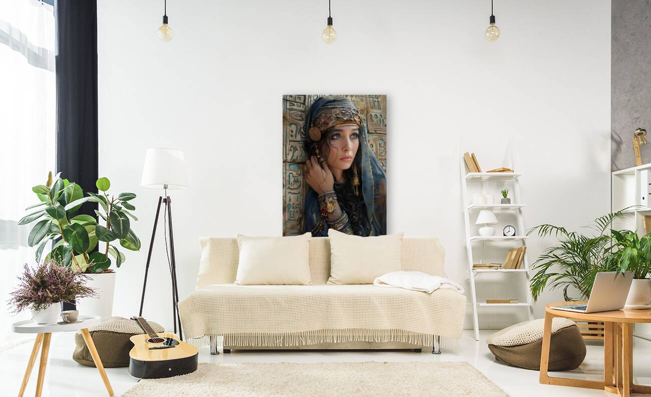 a painting with watercolors soft pastels and wo b Reproduction