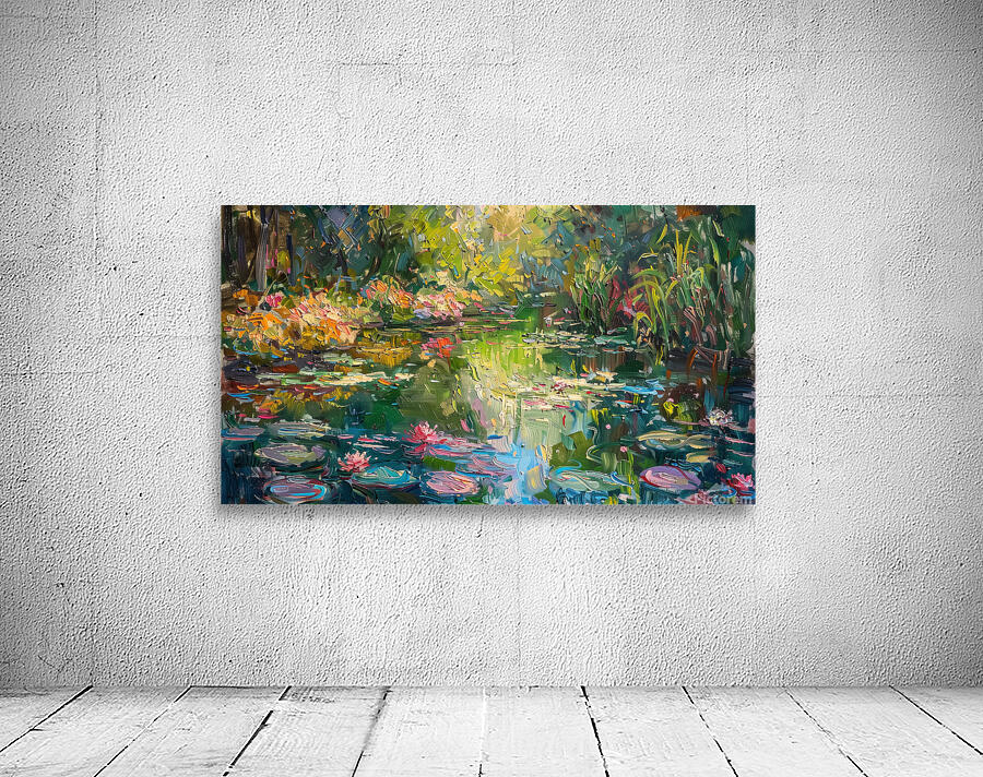 A Day in Giverny Capturing the Gardens Vibrant  2 Wall Preview