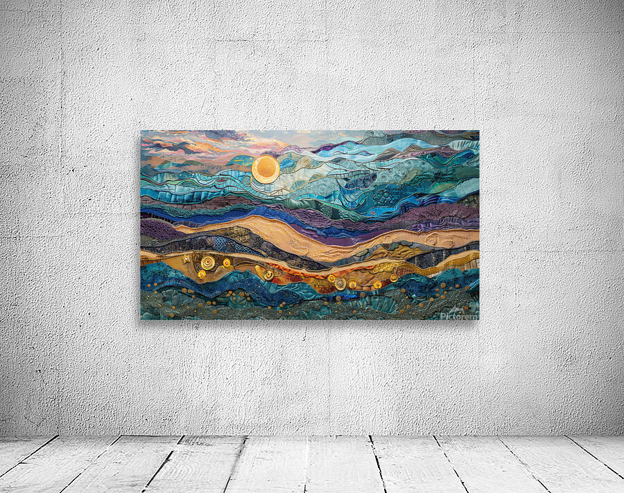 a mesmerizing landscape textured three dimensio c 1717343885.9548 Wall Preview