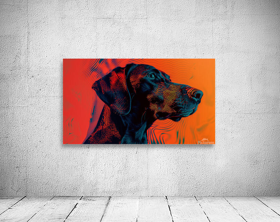 A minimal and weird design with a color scheme  e Wall Preview