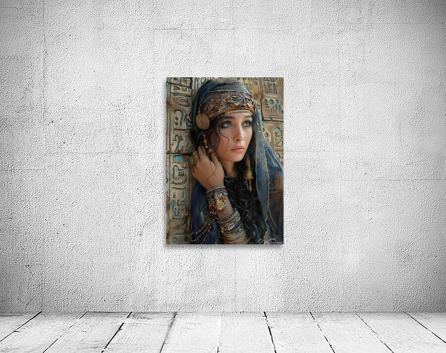 a painting with watercolors soft pastels and wo b Wall Preview