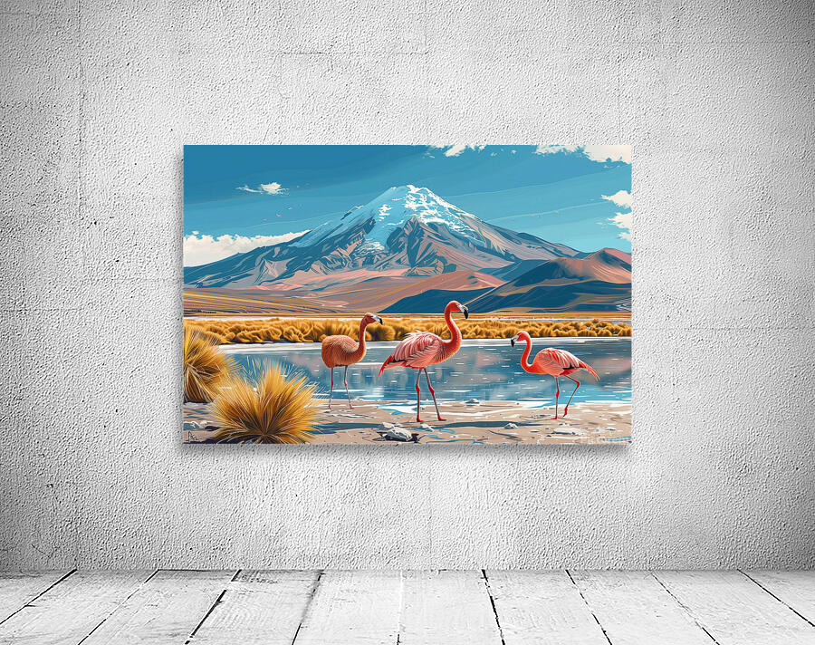 An illustration poster design Peru South Americ 6 Wall Preview