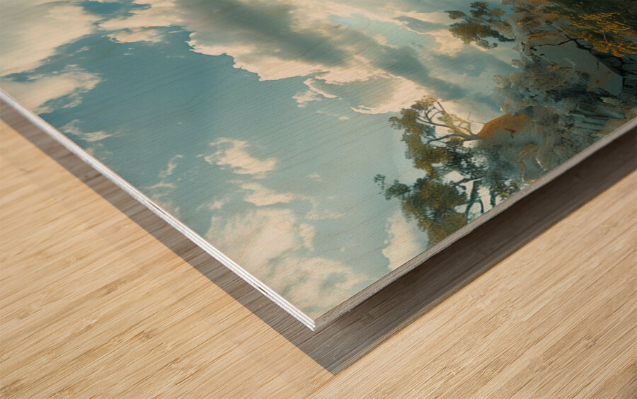 a mesmerizing landscape textured three dimensio a 1717341330.4558 Wood print