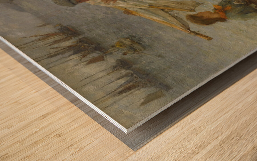 Henry Scott Tuke   Return from fishing 1907 Wood print