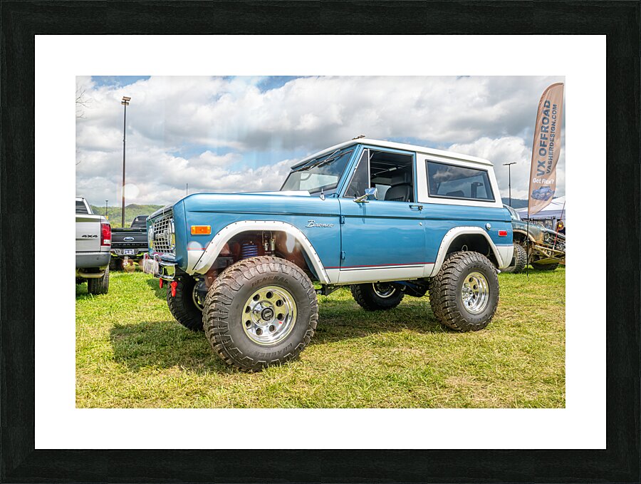 1976 Bronco Smiley at Super Celebration East Picture Frame print