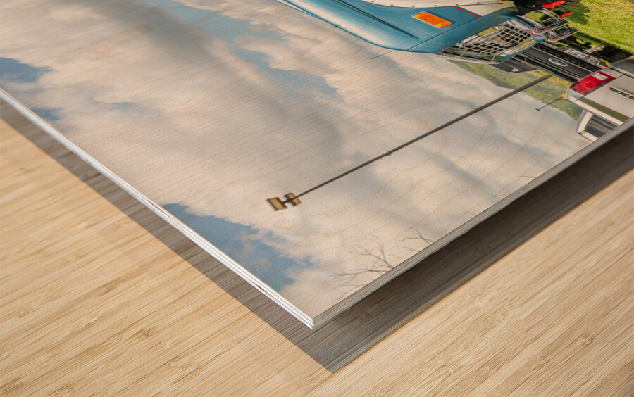 1976 Bronco Smiley at Super Celebration East Wood print