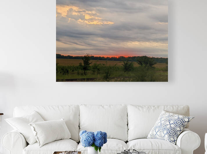 sunsetting sky by Catherine ann hempfling