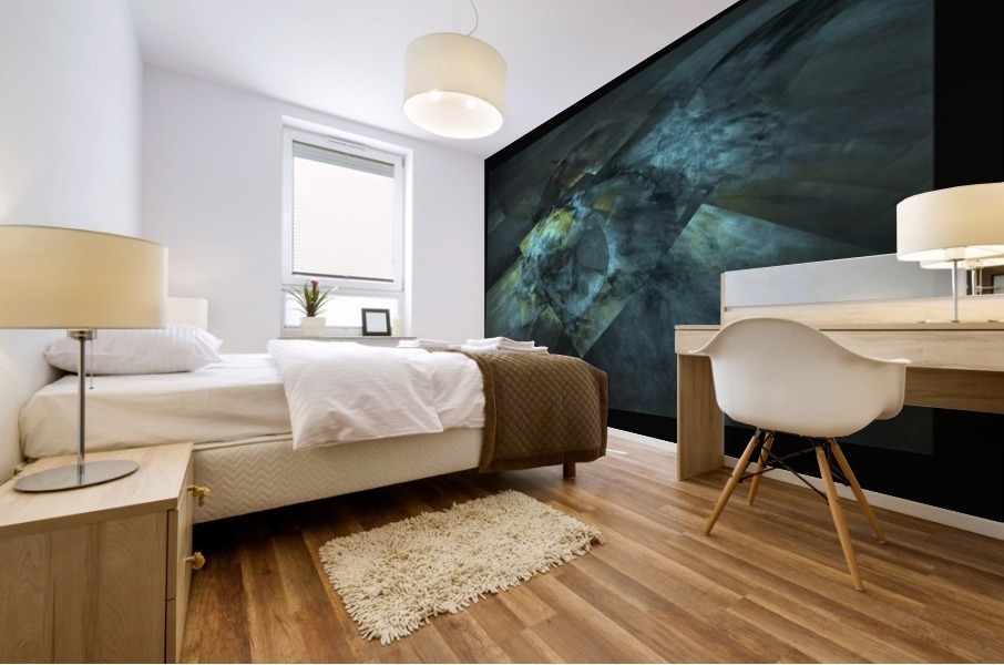 Floating Tiles Mural print