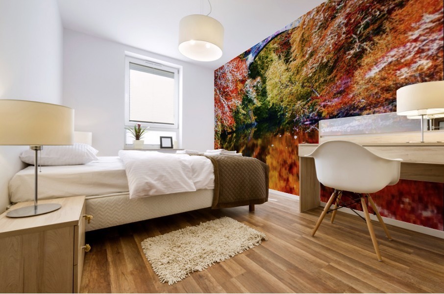 Reflections Mural print