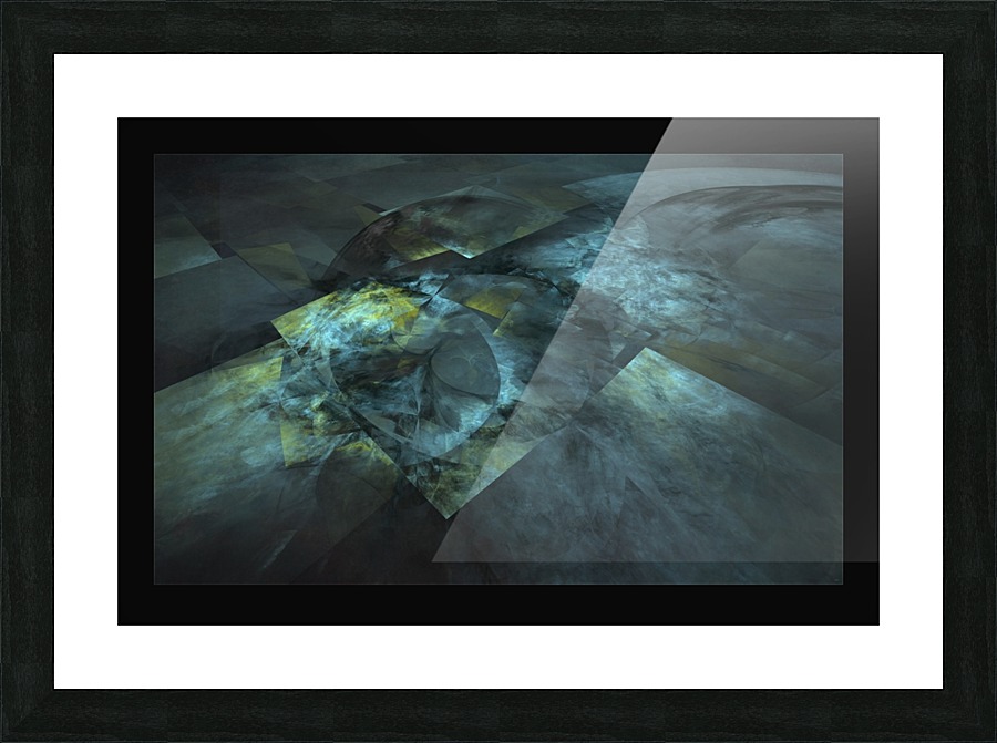 Floating Tiles Picture Frame print