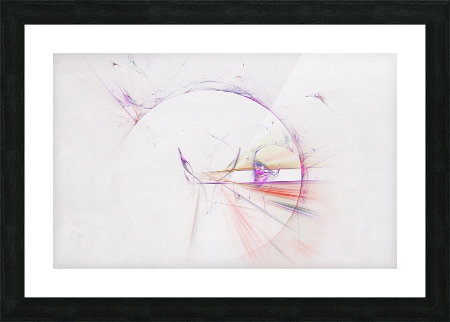 Colored Pencil - Arc 1 Picture Frame print