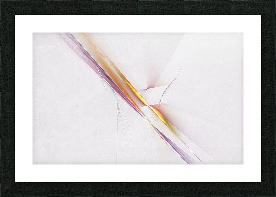 Colored Pencil - Diagonal 1 Picture Frame print