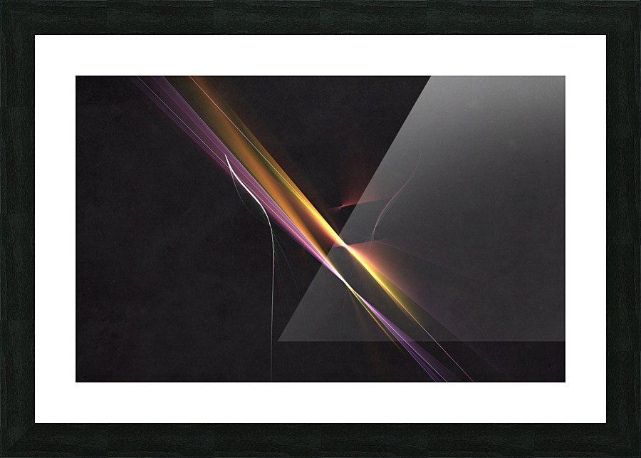 Colored Pencil - Diagonal 2 Picture Frame print