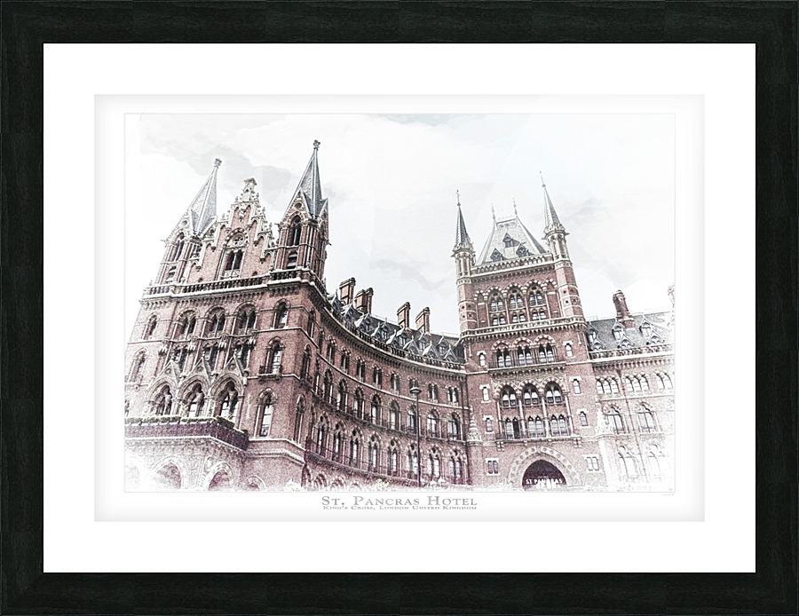 St. Pancras Station Picture Frame print
