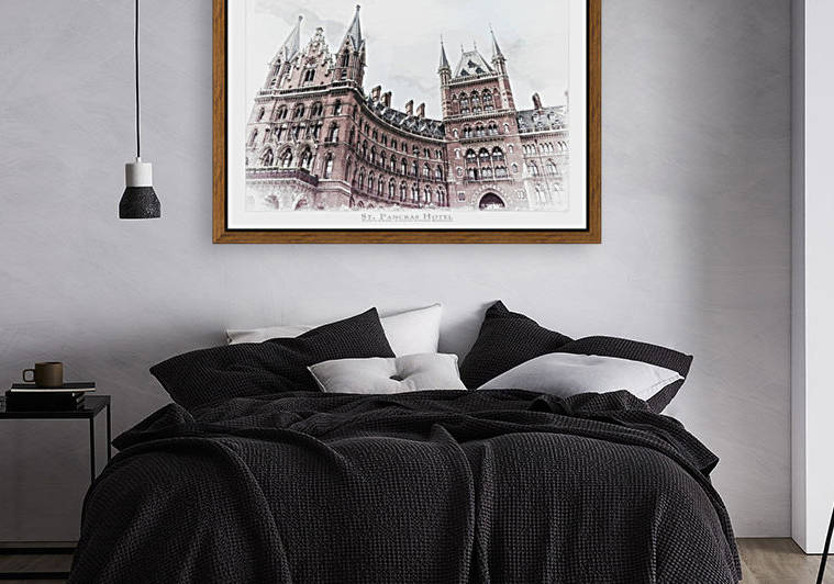 St. Pancras Station by aGeekonaBike