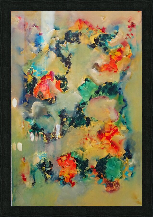 Abstract Paintings: Serendipity Picture Frame print