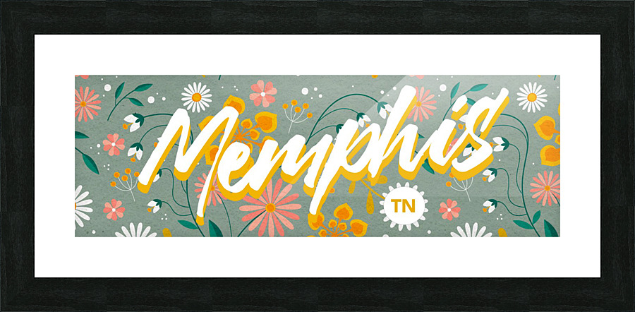 Memphis - Foxtrot Picture Frame Printing