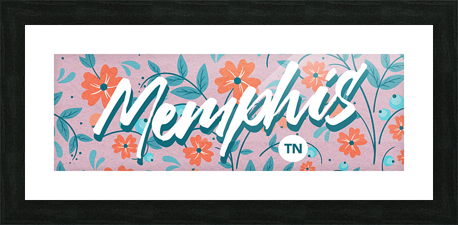 Memphis - Golf Picture Frame Printing