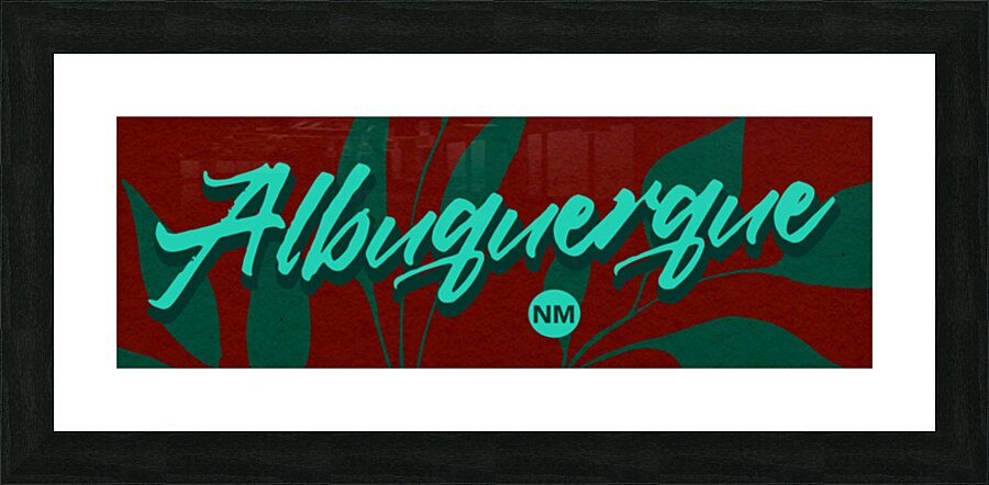 Albuquerque Romeo Picture Frame Printing