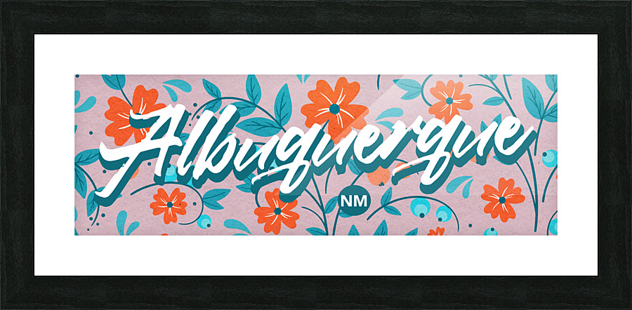 Albuquerque Golf Picture Frame Printing