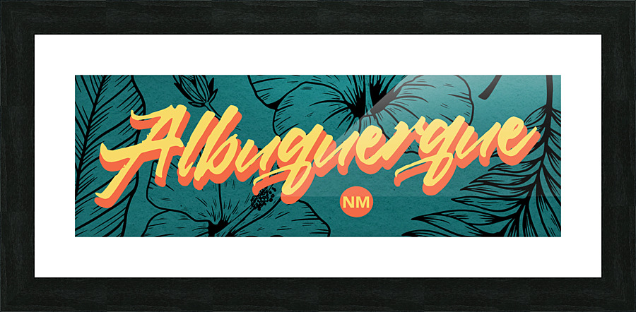 Albuquerque India Picture Frame Printing