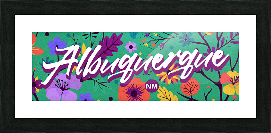 Albuquerque Mike Picture Frame Printing