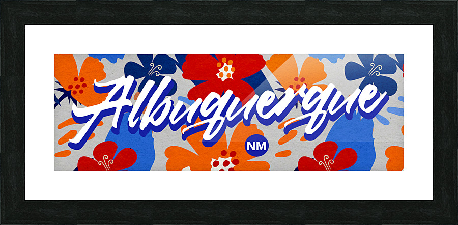 Albuquerque Bravo Picture Frame Printing