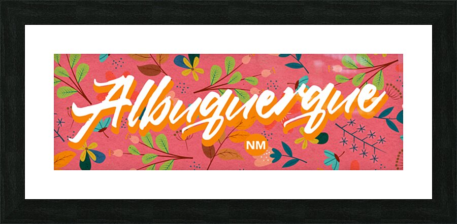 Albuquerque November Picture Frame Printing