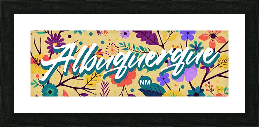 Albuquerque Delta Picture Frame Printing