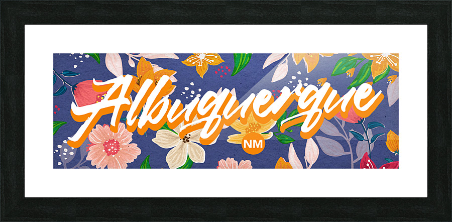 Albuquerque Sierra Picture Frame Printing