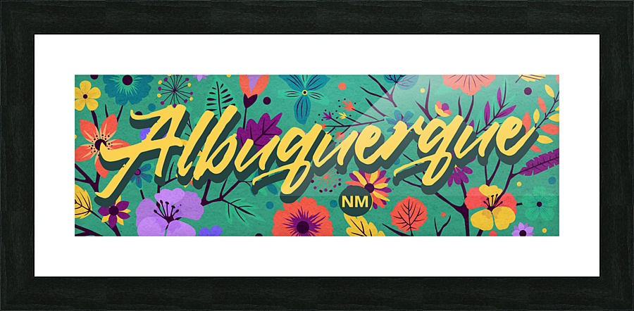 Albuquerque Lima Picture Frame Printing