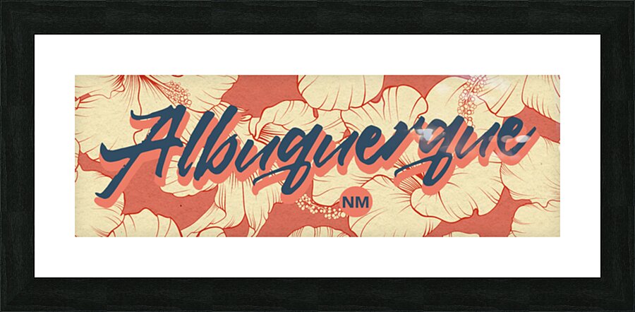 Albuquerque Echo Picture Frame Printing
