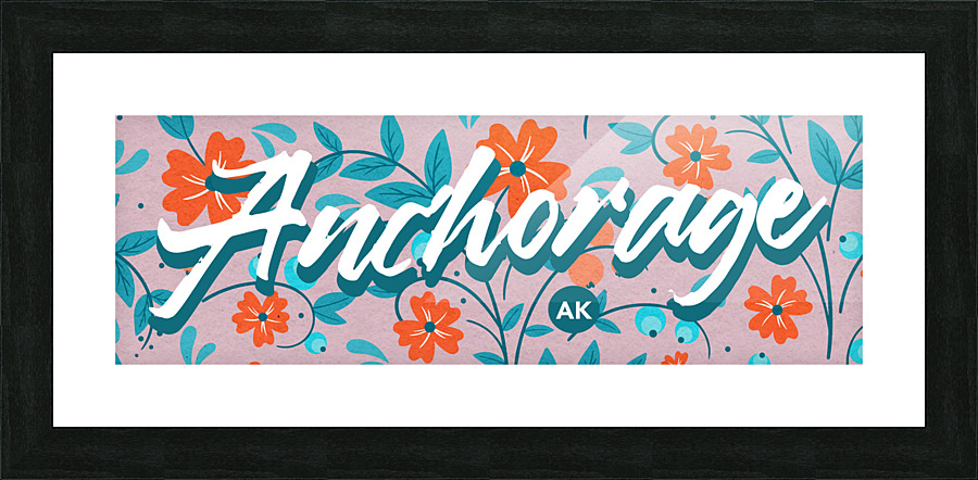 Anchorage Golf Picture Frame Printing