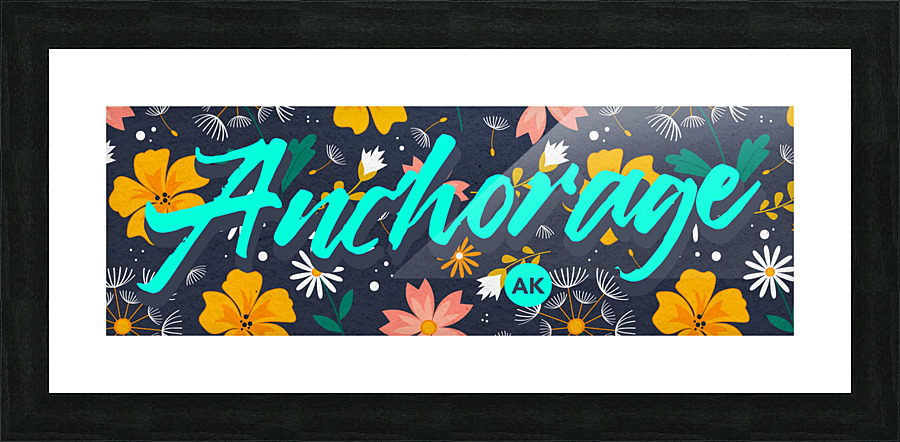 Anchorage Papa Picture Frame Printing