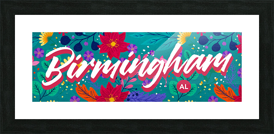 Birmingham Julient Picture Frame Printing