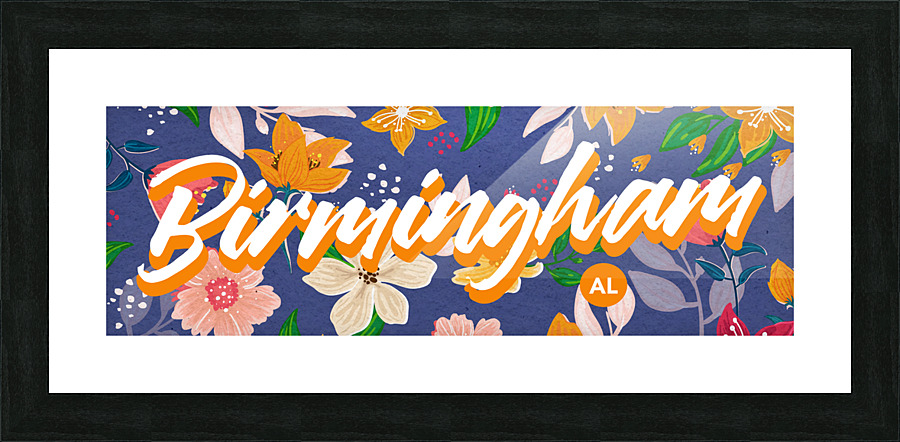 Birmingham Sierra Picture Frame Printing