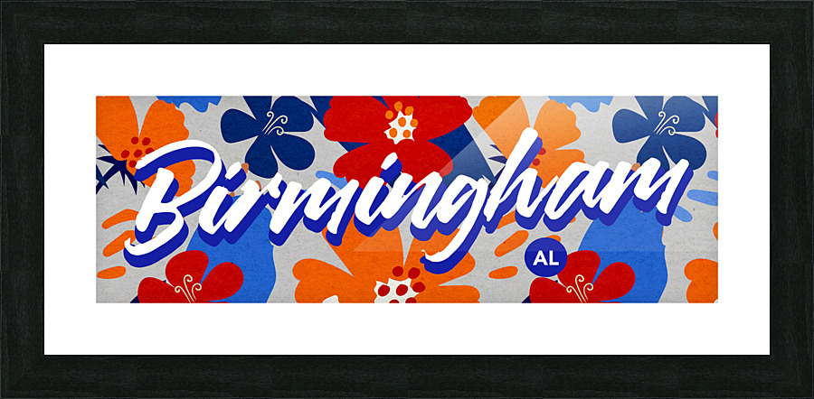Birmingham Bravo Picture Frame Printing