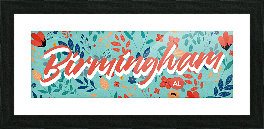 Birmingham Kilo Picture Frame Printing