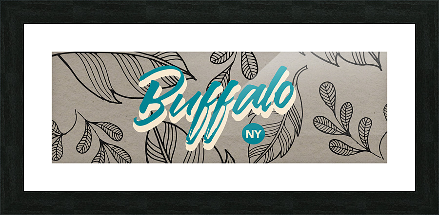 Buffalo Charlie Picture Frame Printing