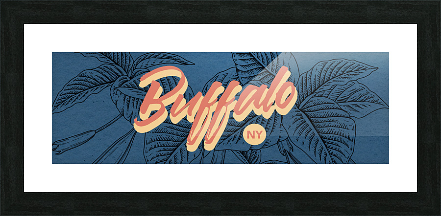 Buffalo Oscar Picture Frame Printing