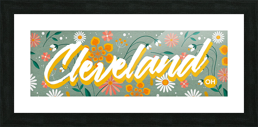 Cleveland Foxtrot Picture Frame Printing